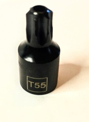 IIT  Laser Etched Tamper Proof Torx Star Bit Socket T55 x 3/8'' -Free USA Ship