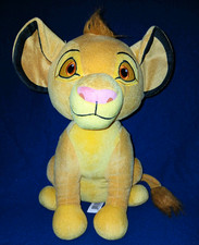 Disney's The Lion King Simba Plush Toy 14 CLEAN