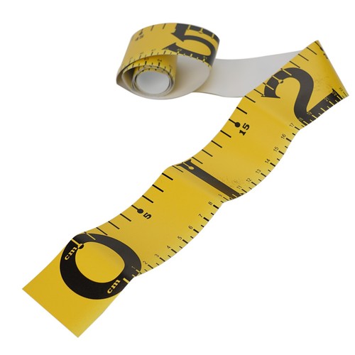 Règle De Mesure Pliable Pour Poissons – PVC Imperméable 140 Cm, Clip Intégré, Marquages Visibles, Eau Douce/salée (jaune)