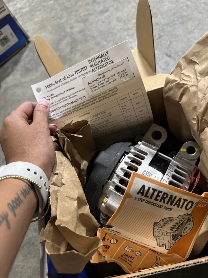 Alternador CARQUEST 11508A Reman para Cadillac CTS 10-14 Foto 3 de 3