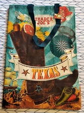 New Trader Joe's "Texas"  Reusable Mystery Bag Shopping Grocery
