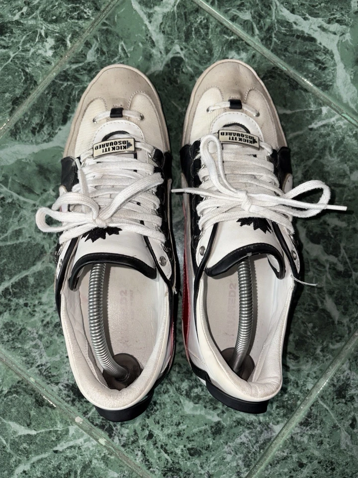 Sneakers uomo vintage Dsquared2 1964 - Made in Italy - Immagine 3 di 4