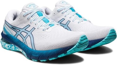 ASICS Men's GT-2000 10 Running Shoes White/Blue  Ice Mint us size 9.5
