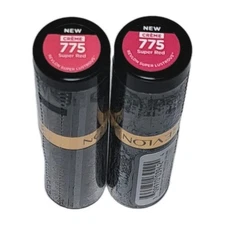 Lot Of 2 Revlon Super Lustrous Lipstick Super Red 775 NEW SEALED
