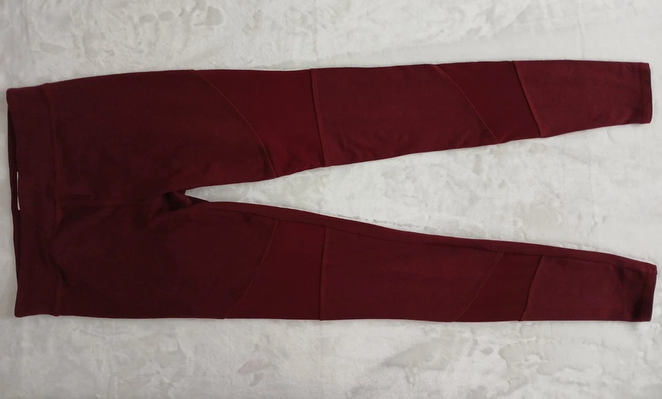 Pantalón Legging Forever 21 Mujer Talla XS (Dos Piezas) Verde y Tinto Vino. Foto 4 de 4