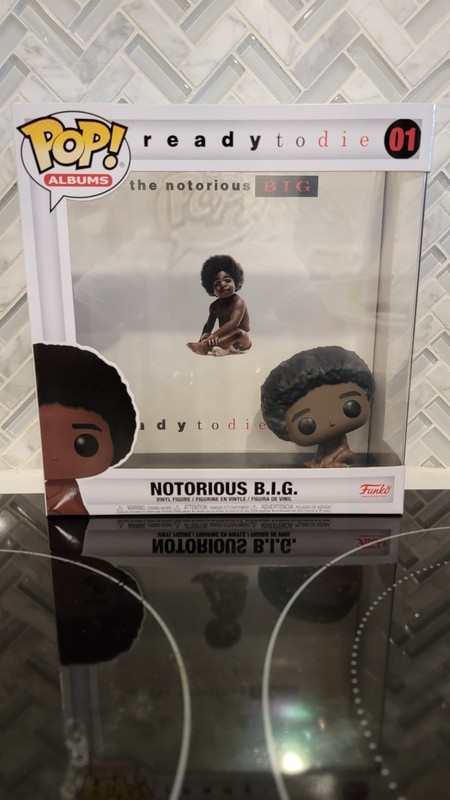 Funko Pop Ready To Die #01 Notorious B.I.G Cover