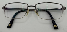 MARCHON NYC FRAMES ONLY EYEGLASSES M-2005 033 BLACK BLUE 55-17-145