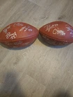 2 Autographed Footballs From In The Chargers Early 2000s