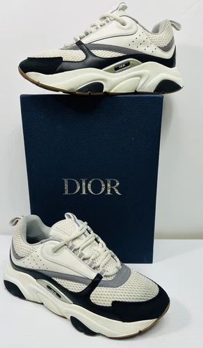 Christian Dior B22 taille 44 US 11 « gomme blanche noire »