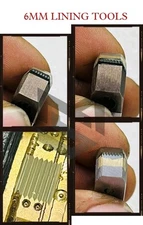 Posalux Jewelry Diamond Tools 6mm 180 Flat , linning