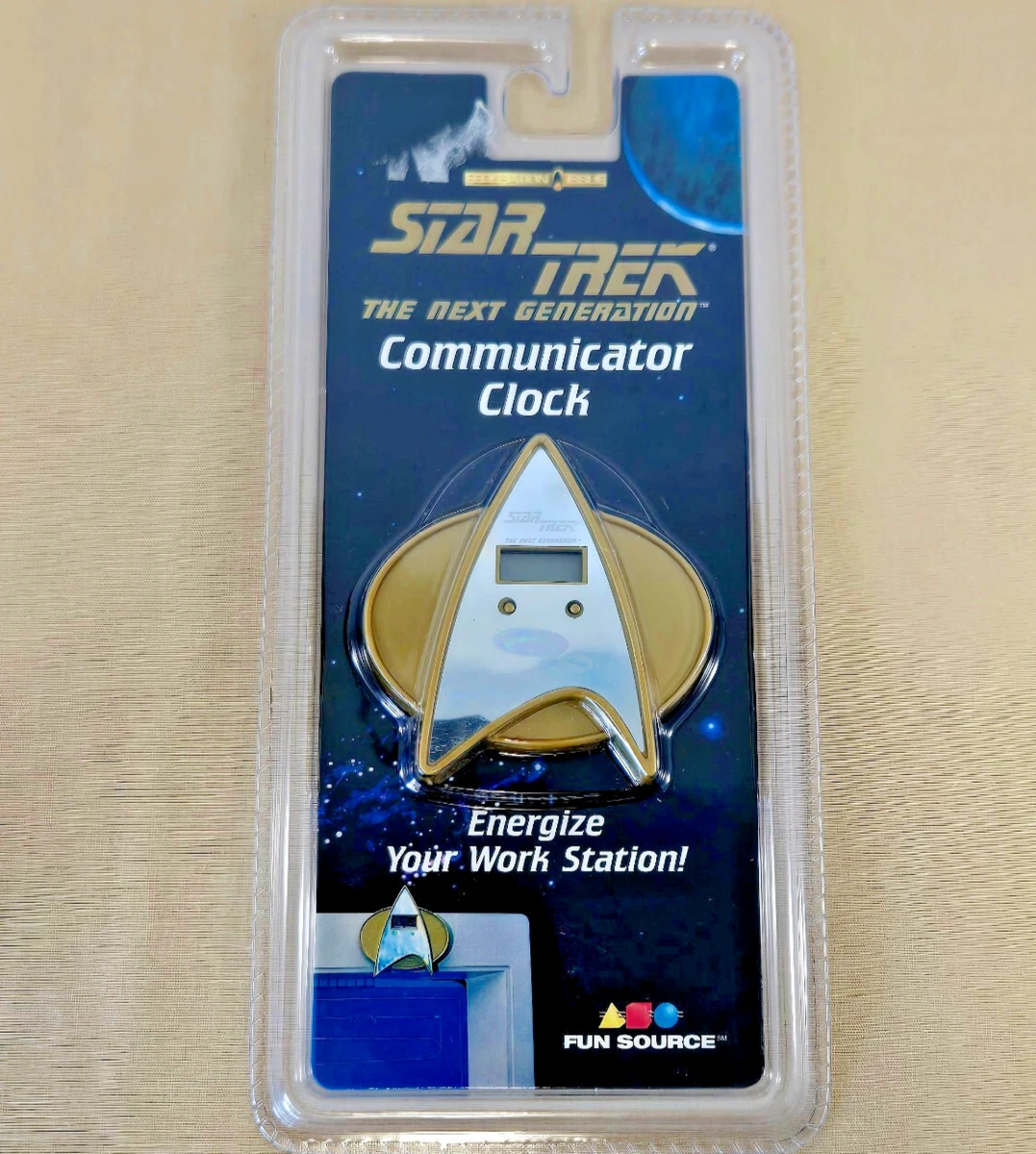 Star Trek Clock In Star Trek Next Generation Collectibles for sale