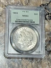 1903 United States Morgan Silver Dollar $1 US PCGS MS63