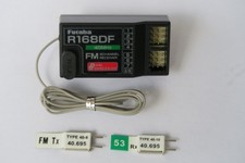 Futaba R168DF 40Mhz 8ch Dual Conversion FM receiver with xtals (Robbe F14 F-14)