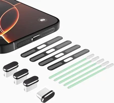 USB C Dust Plug USB C Port Cover, 4 Pack Type C Charging Port Plug Cover with Sp