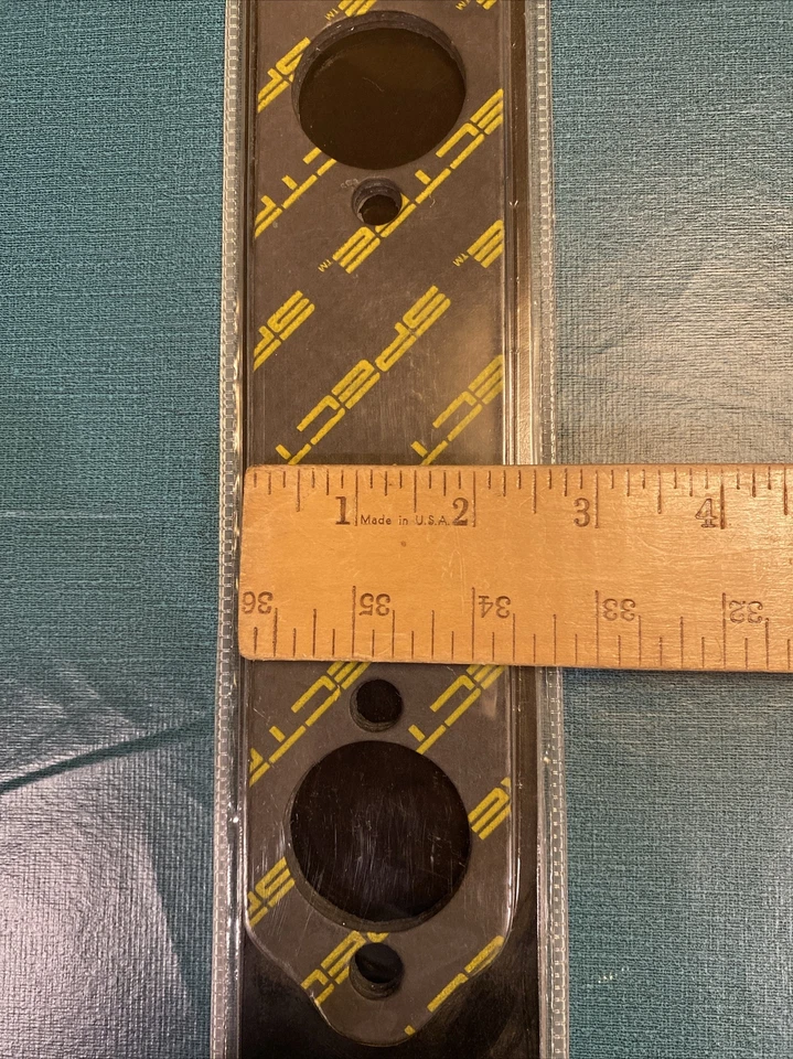 Exhaust Gasket Small Block Chevrolet Round Port 1/8" Ceramic Fiber Stop Leak 413 - Image 3 of 4