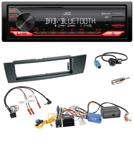 JVC Bluetooth USB DAB Lenkrad Autoradio für BMW 1er E87 2004-2013 Aktiv