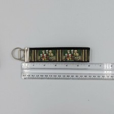 Horror Babies Class Photo Ribbon Webbing Keychain Key Fob 6 inch handmade