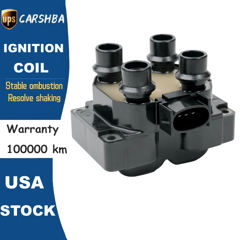 2-Ignition Coil For Ford Ranger F150 Expedition Lincoln Mercury 2.3L 2.5L FD487 - Imagem 2 de 4