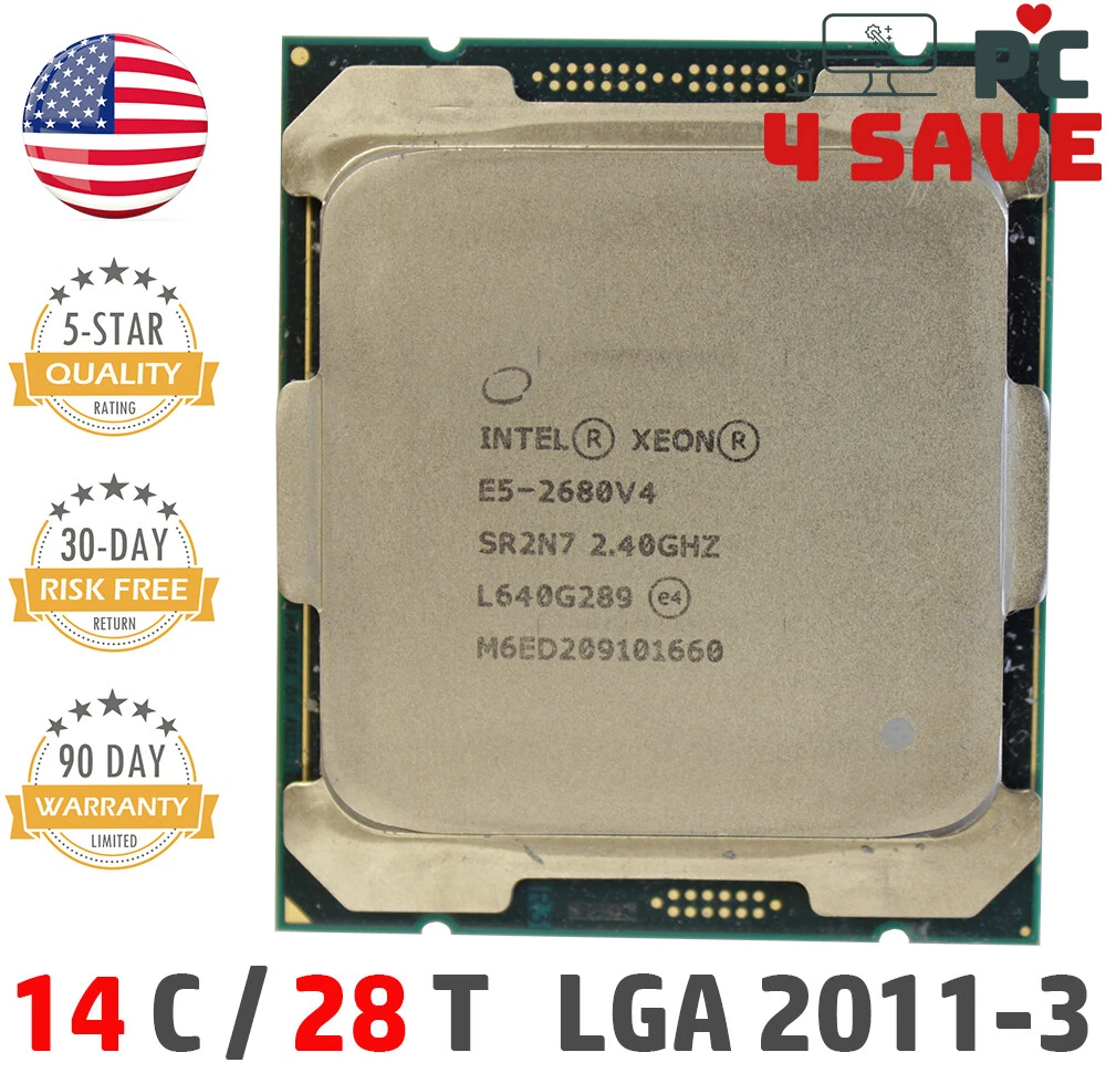 Intel Xeon E5-2680 V4 Processor Model Computer Processors (CPUs