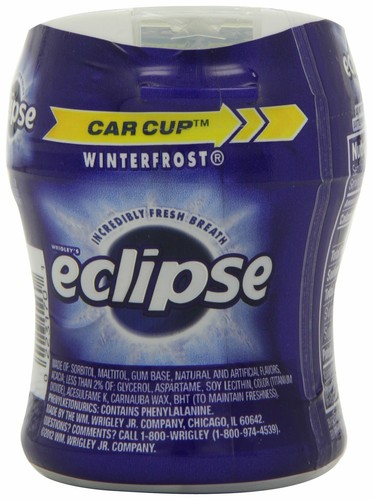ECLIPSE Winterfrost Sugarfree Gum, 60 Count (Pack of 4) - Picture 6 of 6