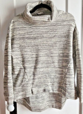 Anthropologie Saturday Sunday gray pullover oversized tunnel neck woman S