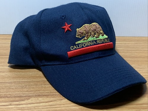 California Republic Strap Back Adjustable Cap - SNC Smith Novelty Co Hat - Picture 3 of 6