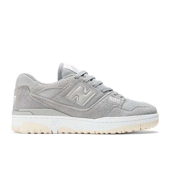 New Balance 550 Low Grey Suede