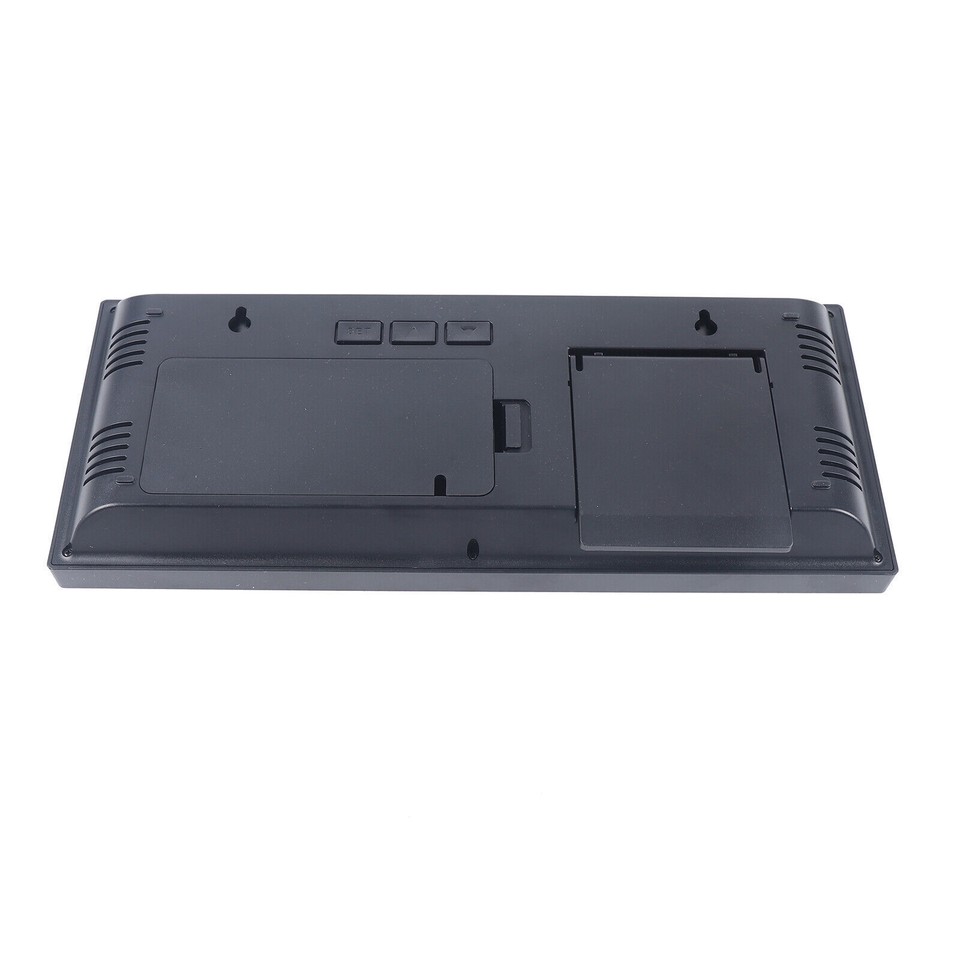 LED Display Large Digital Wall Clock Desk Time w/ Temperature Calendar