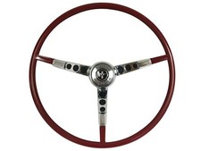 1966 Mustang Reproduction Red Steering Wheel Kit Alternator Only 1966 Mustang Reproduction Red Steering Wheel Kit Alternator Only