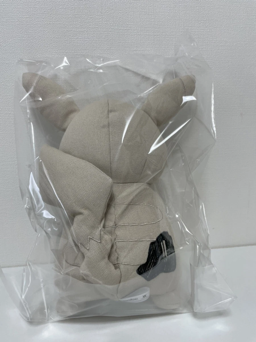 Daniel Arsham Pokemon Crystalized Pikachu Plush Beige S Size push doll
