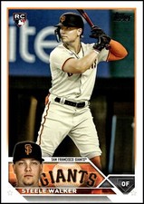 2023 Topps #264 Steele Walker   RC San Francisco Giants