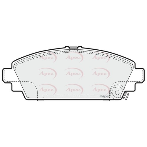 For Honda Civic MK6 1.7 CTDi Genuine Apec Front Brake Disc Pads Set eBay