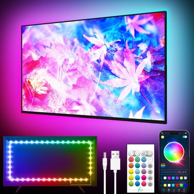 Tv Light Strip Music Sync Led Tv Backlights For 3250 Inch Tv Led Tv Light With B