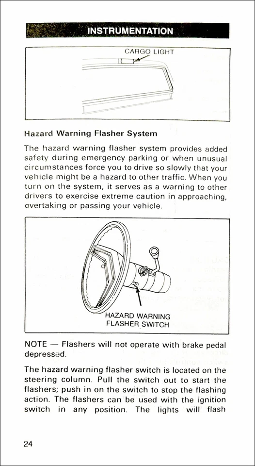 Руководство пользователя оригинальное для владельца пикапа Ford 1982 года F100 F150 F250 F350 - Изображение 2 из 3
