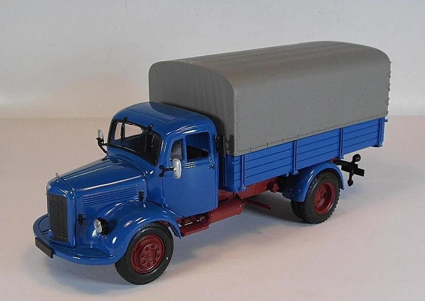 Minichamps 1/43 Nr. 439350020 Mercedes Benz L 3500 LKW Pritsche/Plane OVP #8553