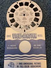 View-Master Washington D.C. II, 137, 7 3-Dimensional Pictures