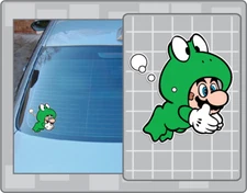 FROG SUIT MARIO Vinyl Decal #5 Car Truck Window Super Mario Bros. Sticker