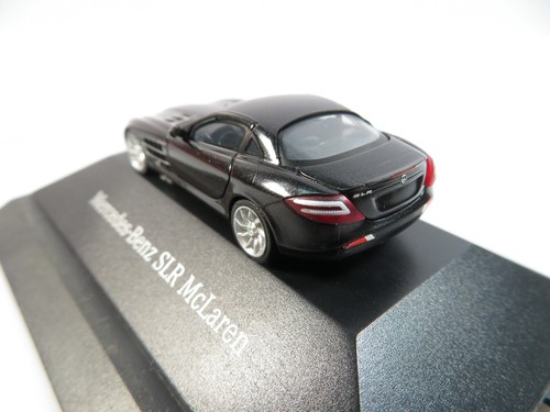 1:87 Herpa Mercedes Benz SLR McLaren chrystal-galaxit-black Dealer #9857 - Bild 5 von 5