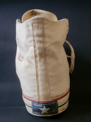 VTG 60s Coach Converse All Star Chuck Taylor Blue Label size 12 USA HTF! - Picture 15 of 23