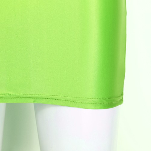 Frauen Rock Dehnbar Kostüm Nylon Kleid Elastischer Bund Clubwear Sexy Dessous - Picture 73 of 113