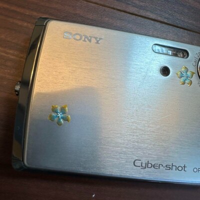Sony Cyber-shot DSC-T33 5.1MP Digital Camera - Silver for sale