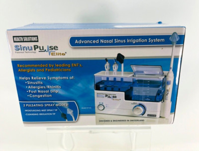 SinuPulse Elite SP100 Advanced Nasal Sinus Irrigation System Post - Sealed NEW