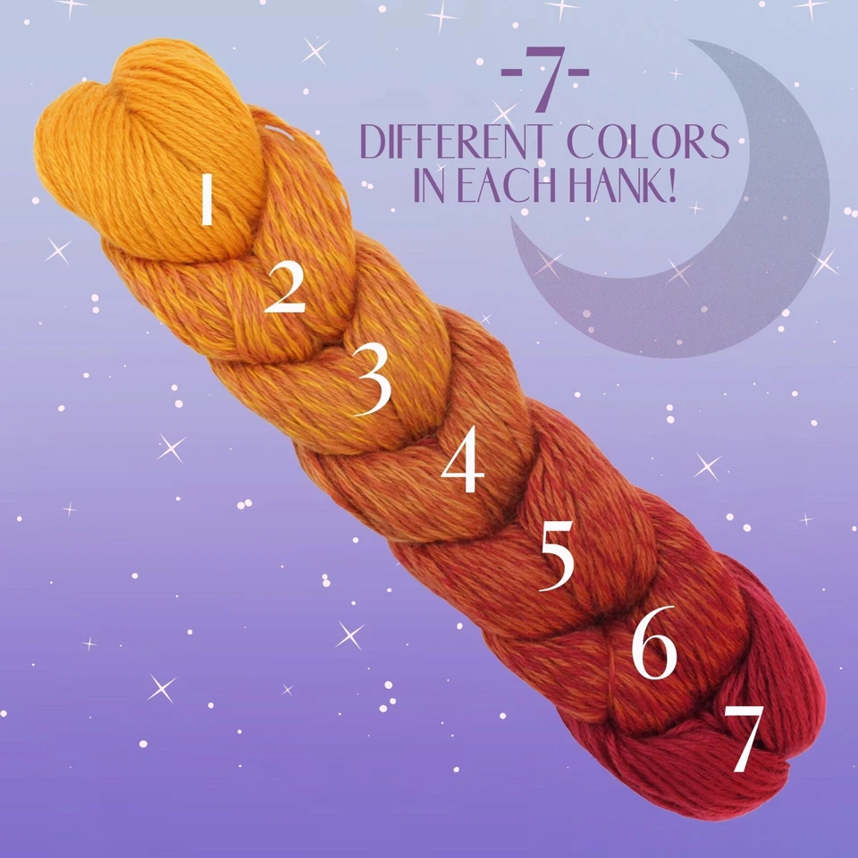 JubileeYarn Moonlight Medley Yarn - DK Merino Wool - Image 2 of 4