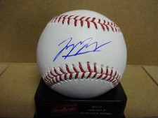 TAYLOR JUNGMANN M BREWERS SIGNED AUTO. MAJOR LEAGUE BASEBALL W/COA
