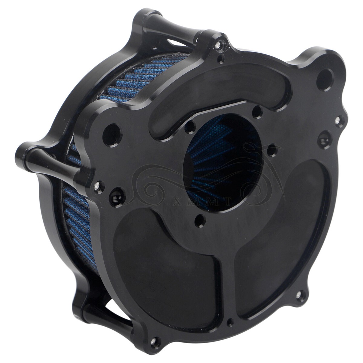 CNC Air Cleaner Blue Intake Filter For Harley Dyna 93-16 FXD FXDB