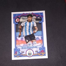 2023 Topps Argentina Fileteado 1st Bowman Dario Sarmiento #39 Manchester City