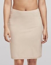 Dominique NUDE Knee Length Social Occasion Half Slip, US 3X-Large