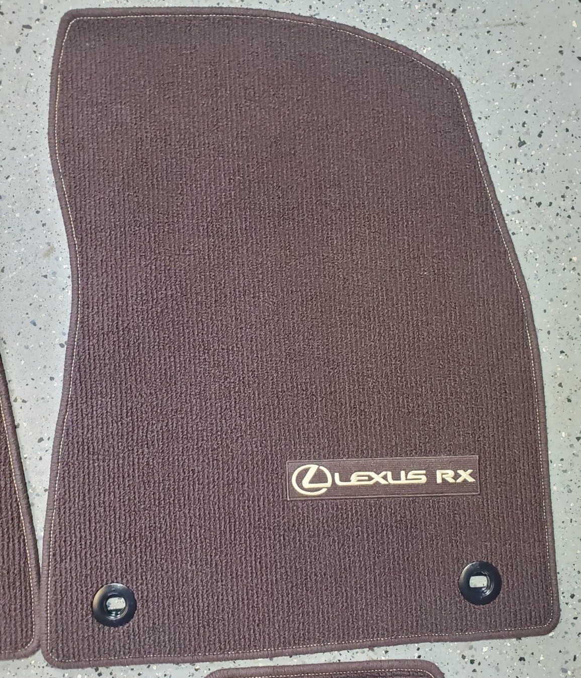 Lexus RX350 Floor Mats OEM 4PC Brown PT206 4816100 Excellent