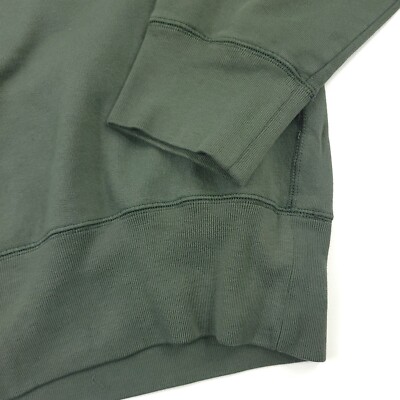 $380 OUR LEGACY Base Deja Vu Print Sweatshirt in Green Mens