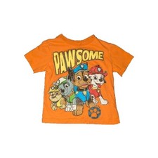 Boys Nickelodeon Orange Paw Patrol Tshirt Size 5